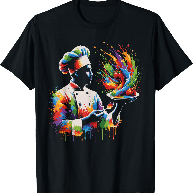 

Colorful With , Kitchen Cooking Lovers T-shirt
