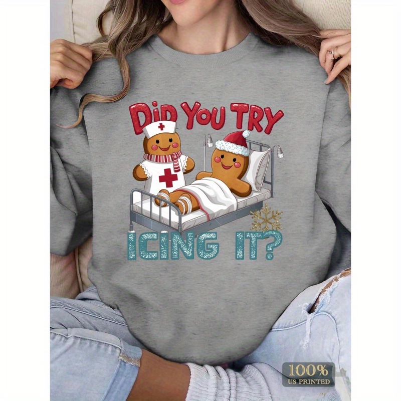 

Gingerbread Nurse Women's Sweatshirts