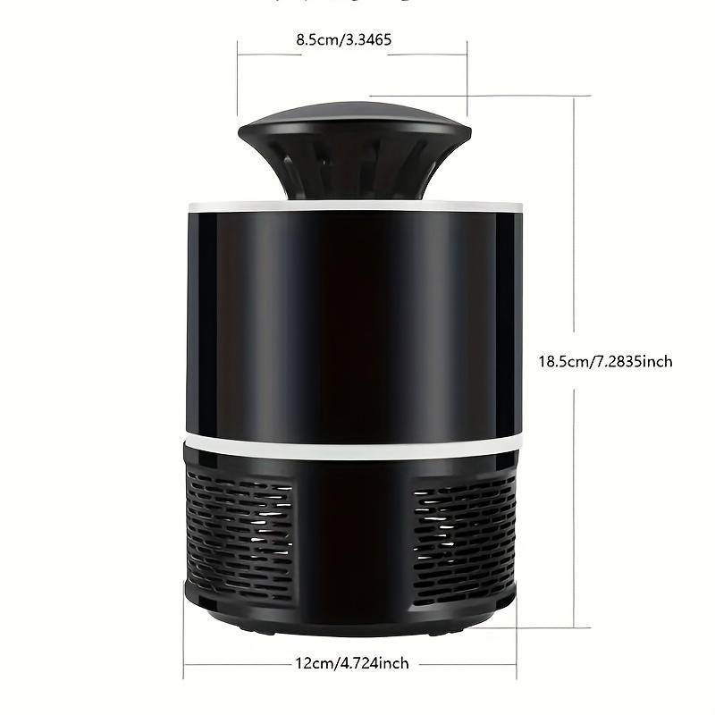 1pc High-End Silent Electric Mosquito Lamp, USB-Powered Portable Mosquito Repellent, Low Decibel, Safe & Non-Toxic, Ideal for Indoor & Outdoor Use, Camping & Garden Lighting, Mosquito Repellent Lamp | Modern Mosquito Lamp | Quiet Mosquito Lamp