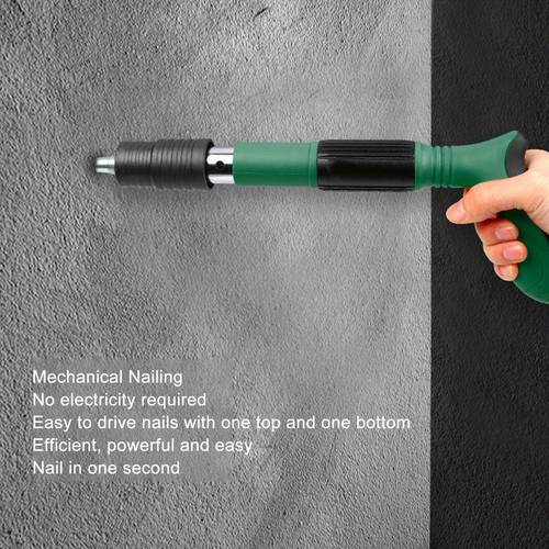 nail wall fastening tool manual concrete cement wall nailer mini portable nail shooting machine for woodworking household decoration
