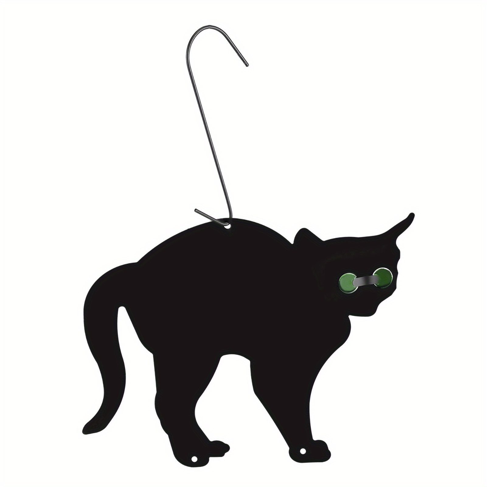 TEMU Cocosity Garden Scare Cats, 3pcs Of Set Metal Scarers Cats Stop Decorations Control Get Rid Pests Garden Scarer Tool