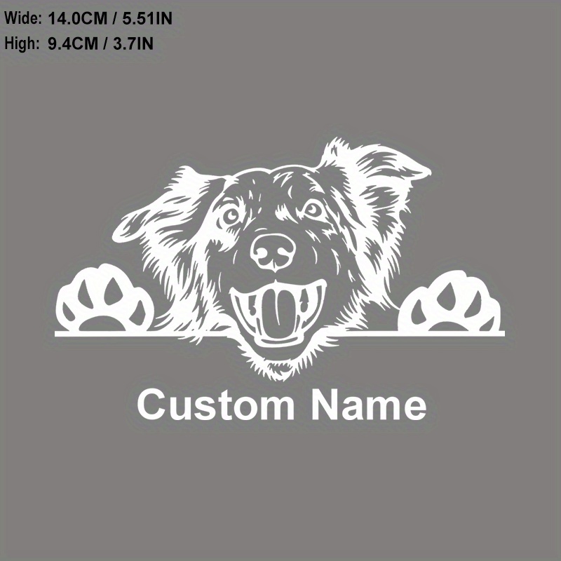 

Custom Vinyl Decal - Personalize With Your Text, Matte For Car & Truck Windows, Die-cut Sticker