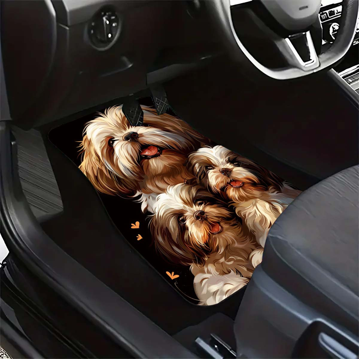 

Shih Tzu Print Car Floor Mats