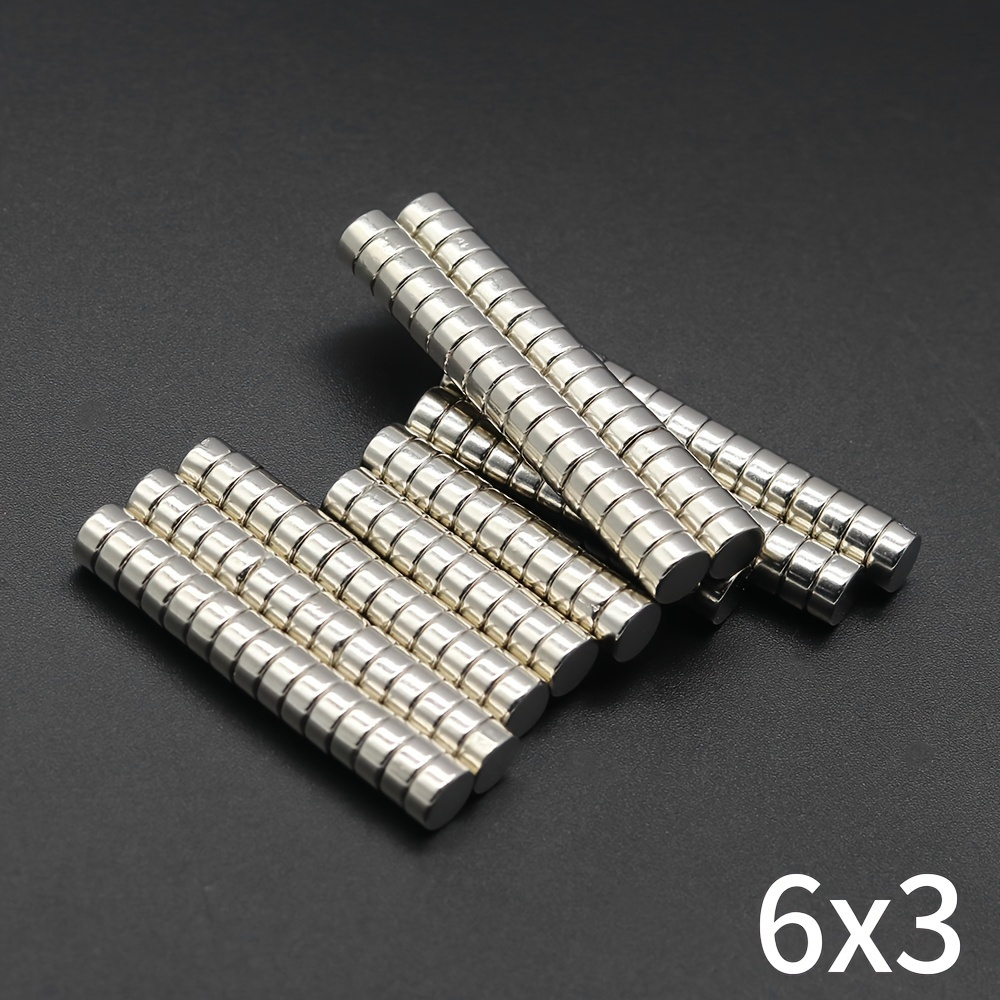 

20pcs Neodymium Magnets 6x3mm - Round Magnets For &material Handling