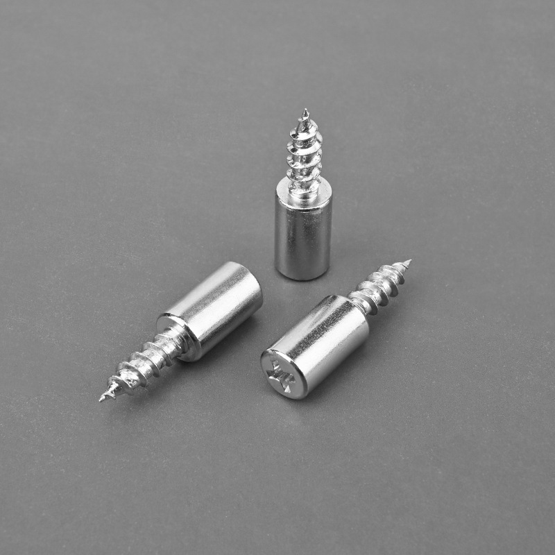 40 shelf support pegs with anti slip sleeves self tapping screws for cabinet partition laminated plate brackets furniture glass bracket integrated screw set details 3