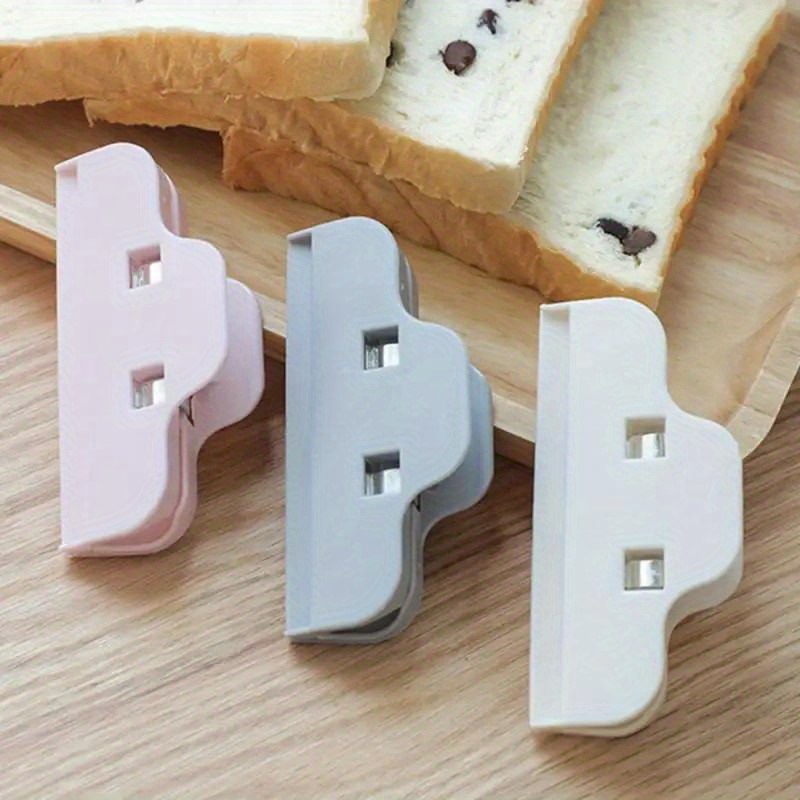 3 6pcs sealing clip moisture proof fresh keeping food clip snack sealing sealer food bag sealing tool kitchen sealing clip details 4