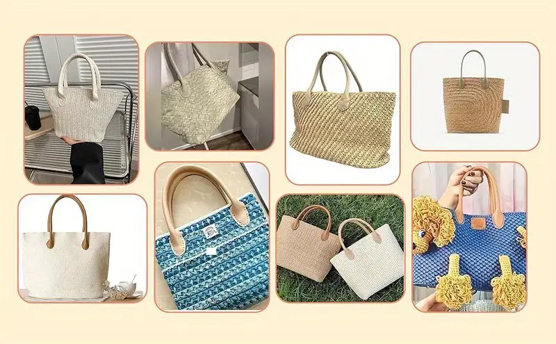 Manici Per Borse In Pelle PU - Lunghe Tracolle Sostituibili Per Borce Fai Da Te - Foto 13