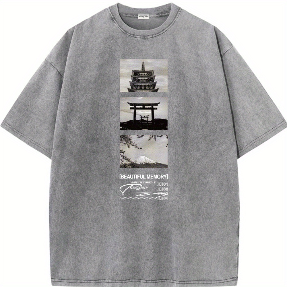 

Beautiful Memory Japan Vintage Cotton Tee: Comfortable And Stylish For Men