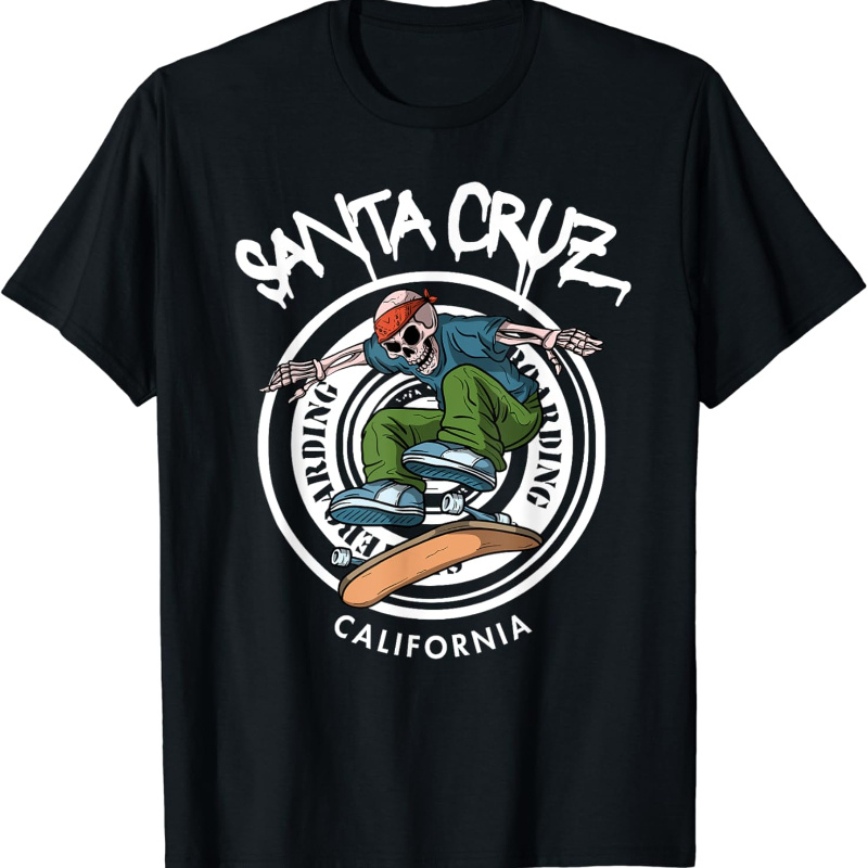 

California Skeleton Skateboarder T-shirt