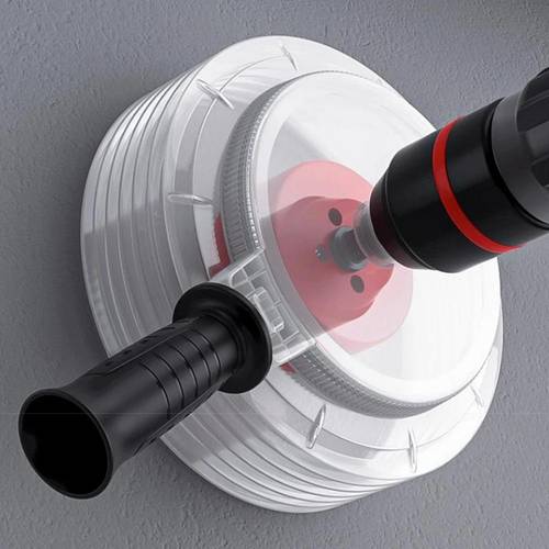 electric drill dust collector multifunctional perforation ash dust cover dustproof for board plasterboard cutting wall drilling
