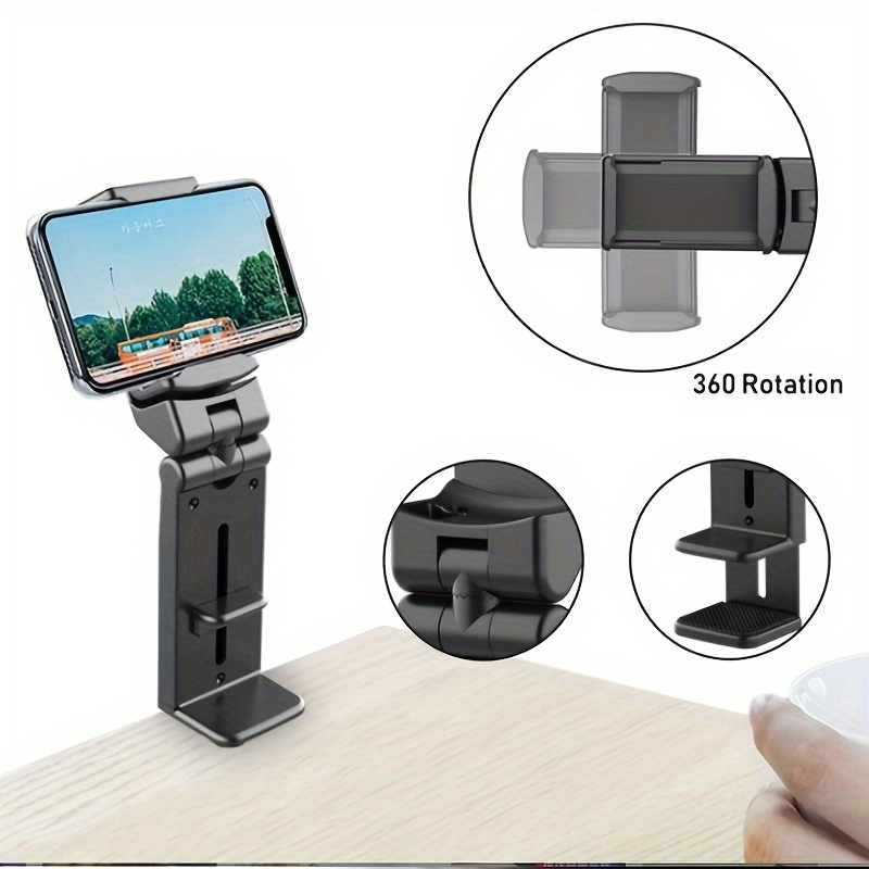 TEMU Adjustable Rotating Airplane Phone Holder, Portable Stand, Train Mount, Universal For