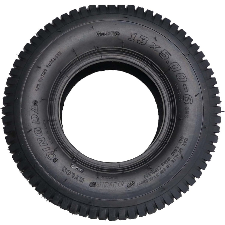 Lawn Tiller Garden Tractor Tire, 672 Lb Load Capacity