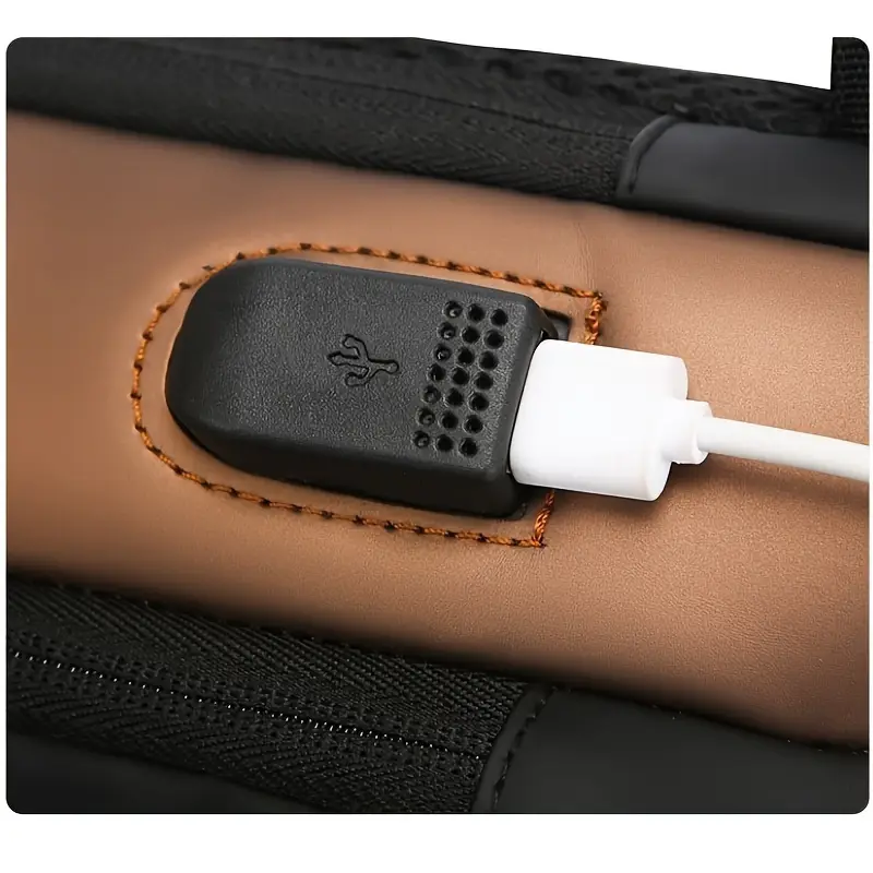 mens small motorcycle chest bag waterproof multifunctional anti theft shoulder bag with usb charging port details 6