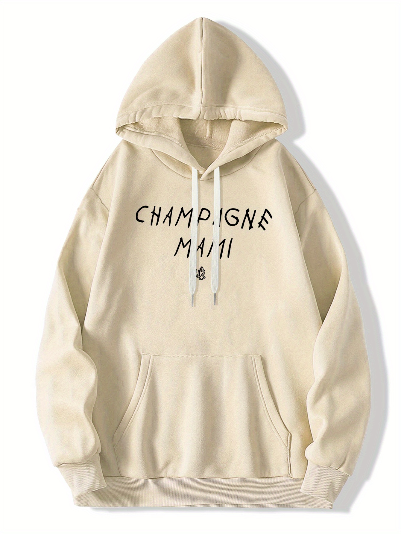 mens fashion hooded sweatshirts english letter Temu United Arab