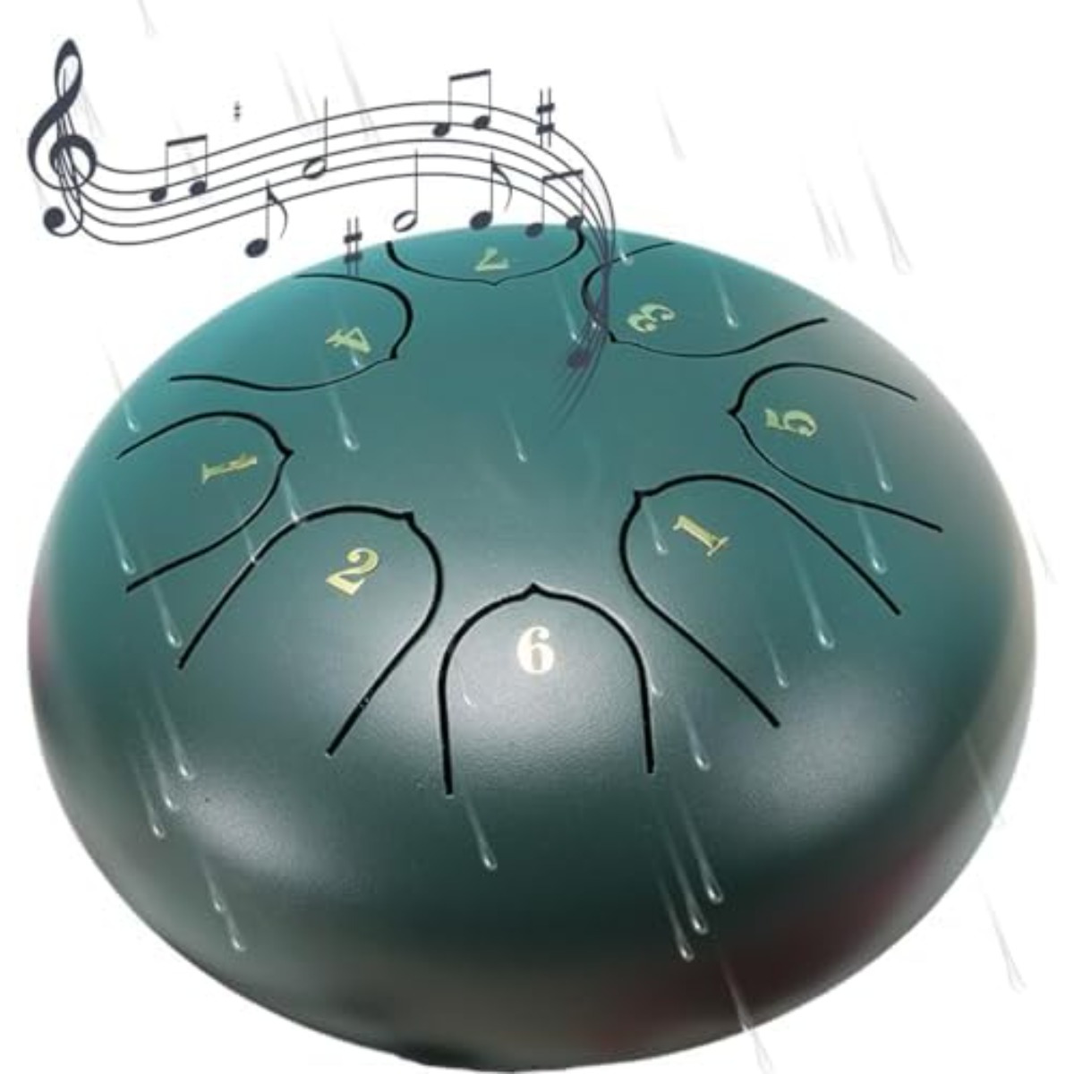 

Rain Drum For Outside Garden, Chakra Drum For Rain Outdoor, Drum Rain Chime Waterproof, Rain Drum For Garden Instrument, Chakra Drum 6 Inches , Chakra Rain Drum Outdoor