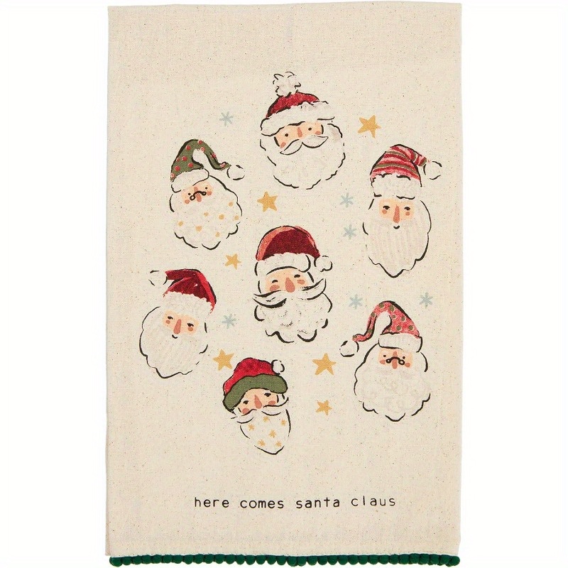 

1pc Set, Christmas Towel, Towel Towel, And Dish Towel, 18x26inches