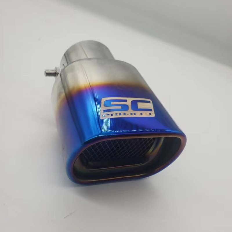 

Stainless Steel Exhaust Tip, Universal Car Muffler Tailpipe, High-performance For American Series Vehicles