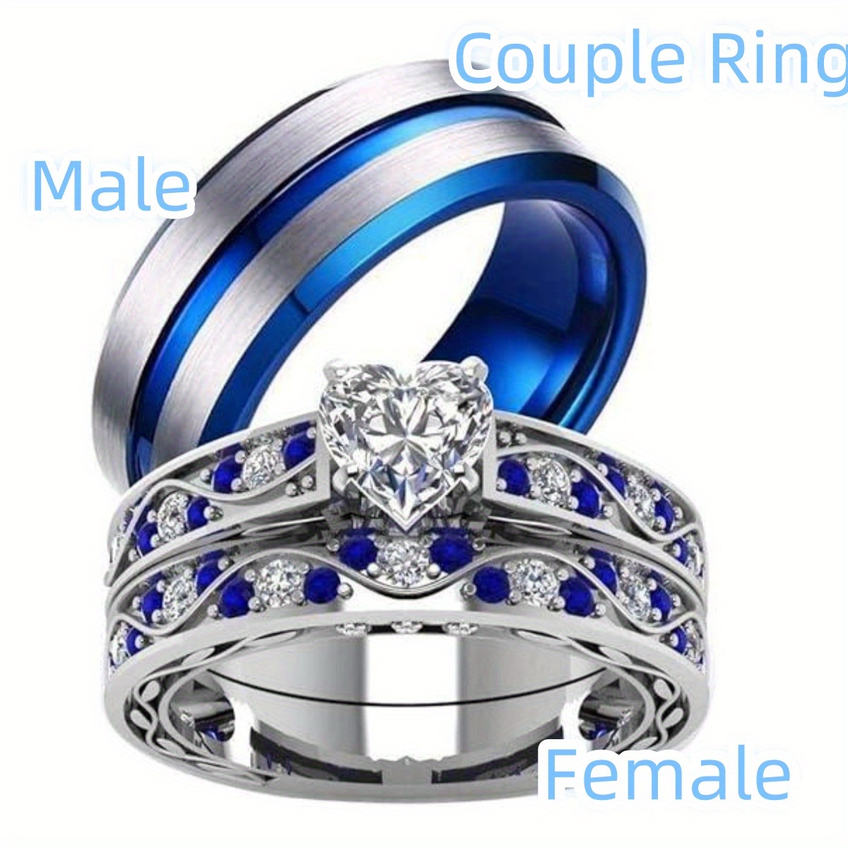 

Couple , Suitable For Men And Women's Jewelry, / Him