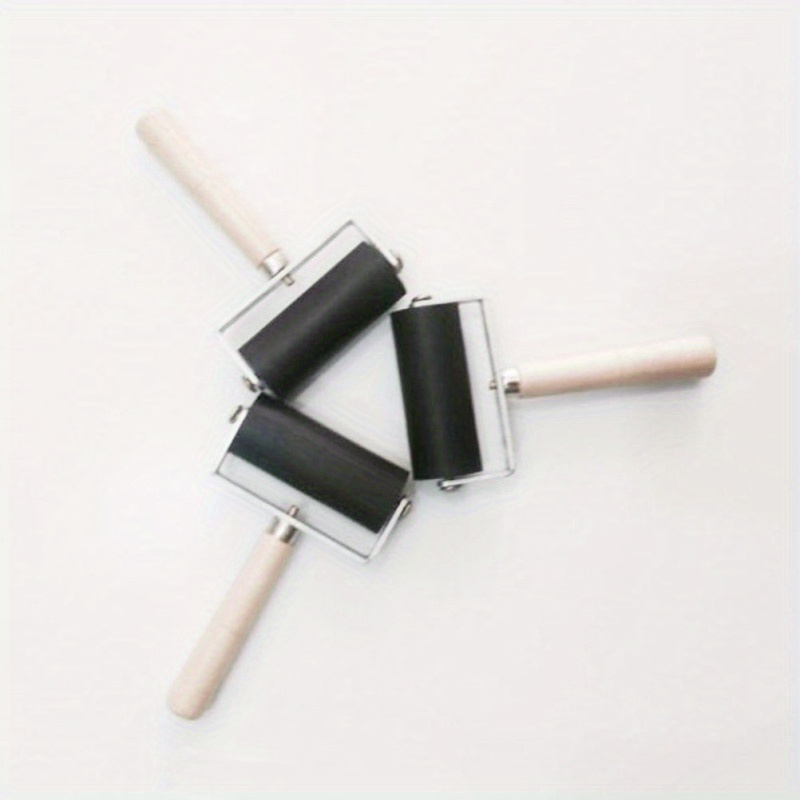 Drum Rubber Tool Brayer for Printing Ink & Embossing