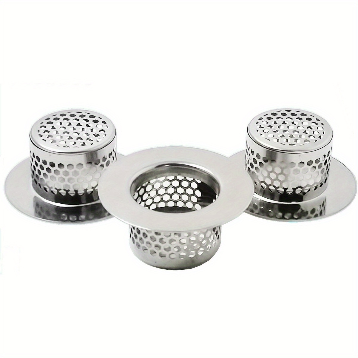 

Stainless Steel Bathtub - Strainer, Bath Water Filter, 1pc/2pcs Set, Bathroom Accessory