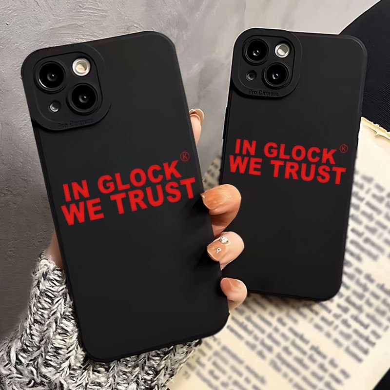 

Phone "in Glock We " Pattern Uv Phone 360 For Iphone 11 12 13 14 15 Xr X/ Xs 7 8 Se For Smartphone