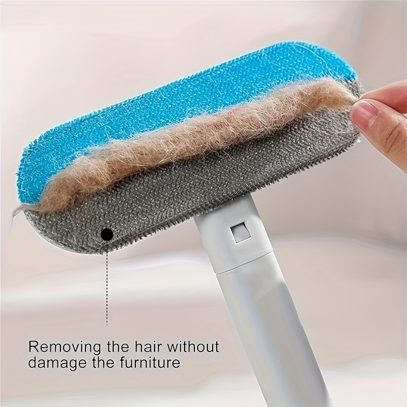 

Multi-functional Hair Remover Mitt - Pet Hair And Lint Removal Tool For Wet And Dry Use - Reusable, Washable, And Sticky Two-way Carpet And Sofa Adsorption - Easy Hair Scraping Solution