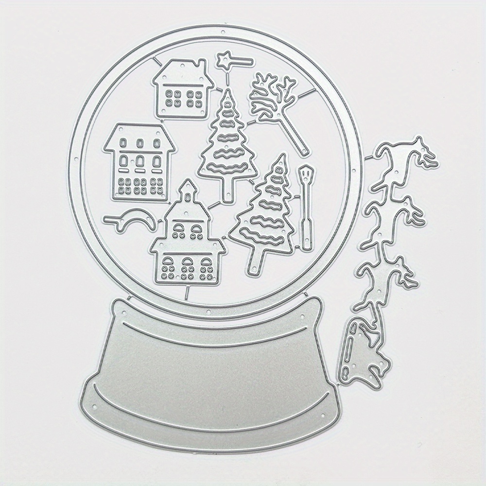 Christmas 1pc Santa Metal Cutting Dies For Diy Scrapbooking Photo Album Decorative Embossing Paper Card Crafts Die Cut