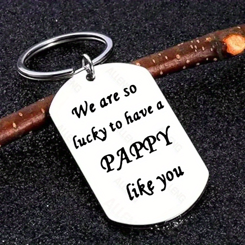 

Dad Keychain: To Have A - Stainless Steel Keychain - Fathers Day Gift - Christmas Gift - Birthday Gift - For Dad - From Daughter Or Son - Motorcycle Accessories