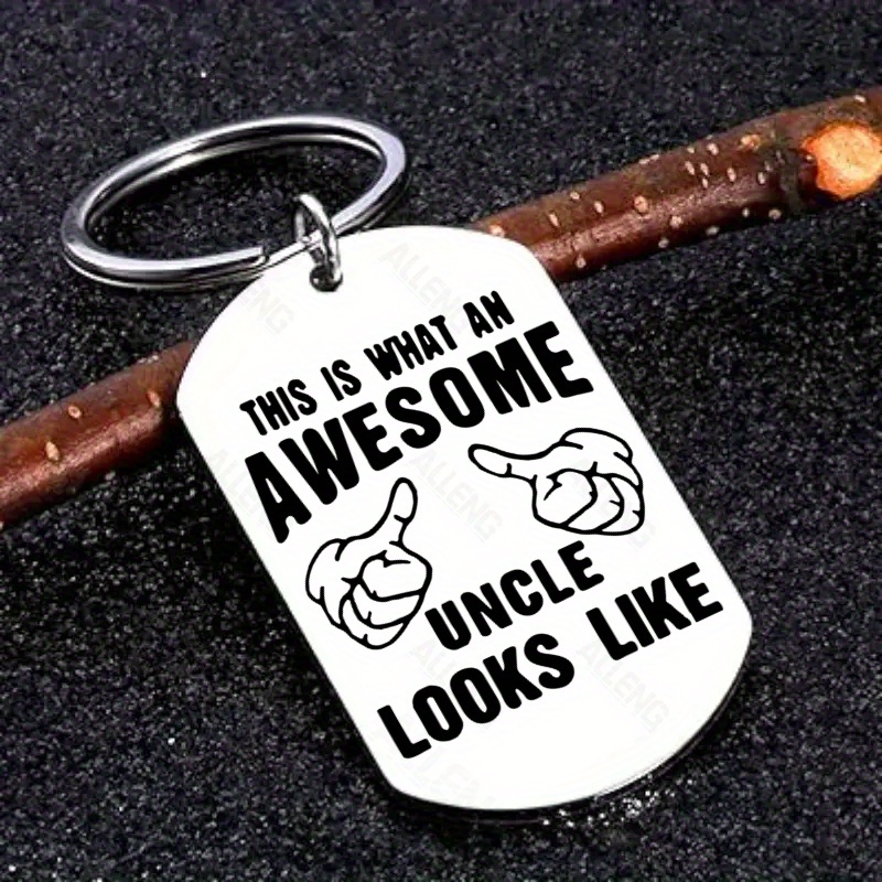 

Steel ' & ' Keychain - For