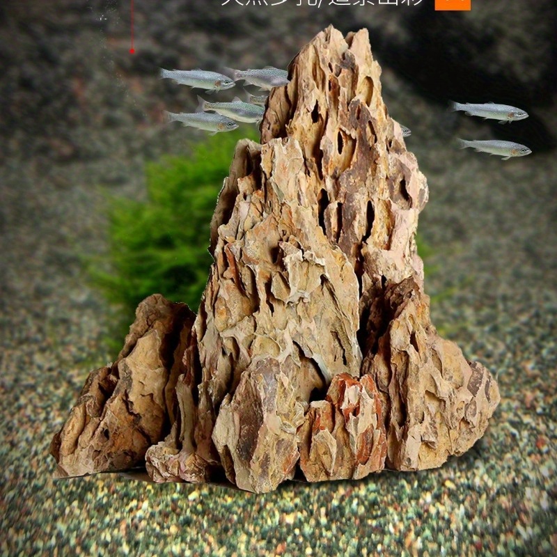 

Natural Stone Decorative Rocks For Aquariums, Fish Tank Landscaping, Aquascaping Set - Ideal For , Plant , Christmas Decor Essential (1-5 Cm & 5-10 Cm Sizes)