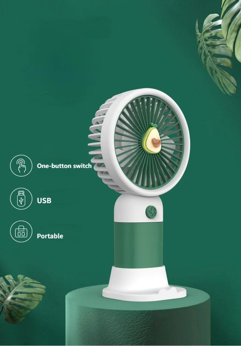 portable usb rechargeable mini fan with phone holder   plastic handheld wearable fan for   and outdoor camping button control multiple components indoor outdoor use lithium battery details 1