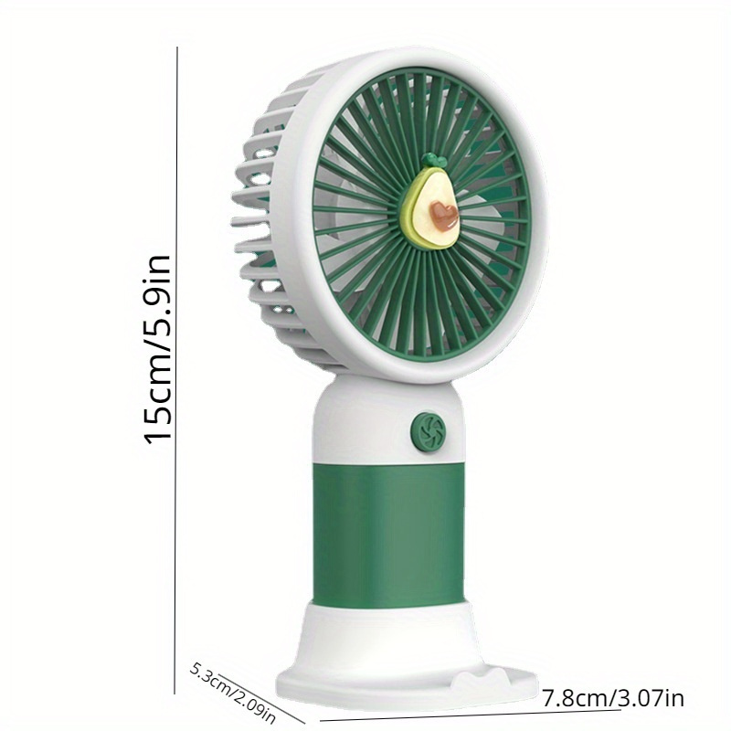 portable usb rechargeable mini fan with phone holder   plastic handheld wearable fan for   and outdoor camping button control multiple components indoor outdoor use lithium battery details 4