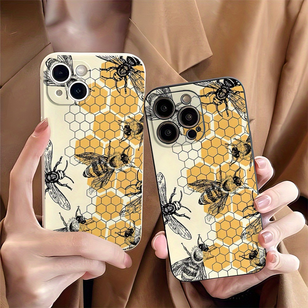 

Art Aesthetic Design Chic Cool Unique For Iphone Case, Shockproof With Lens Protection, Compatible For Iphone 11/12/13/14/15 Pro Max/plus