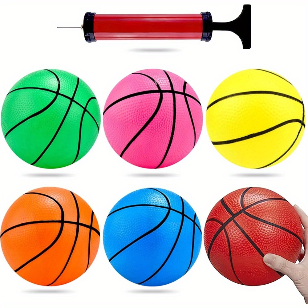 

6pcs Basketballs - 5" For , & , Fun