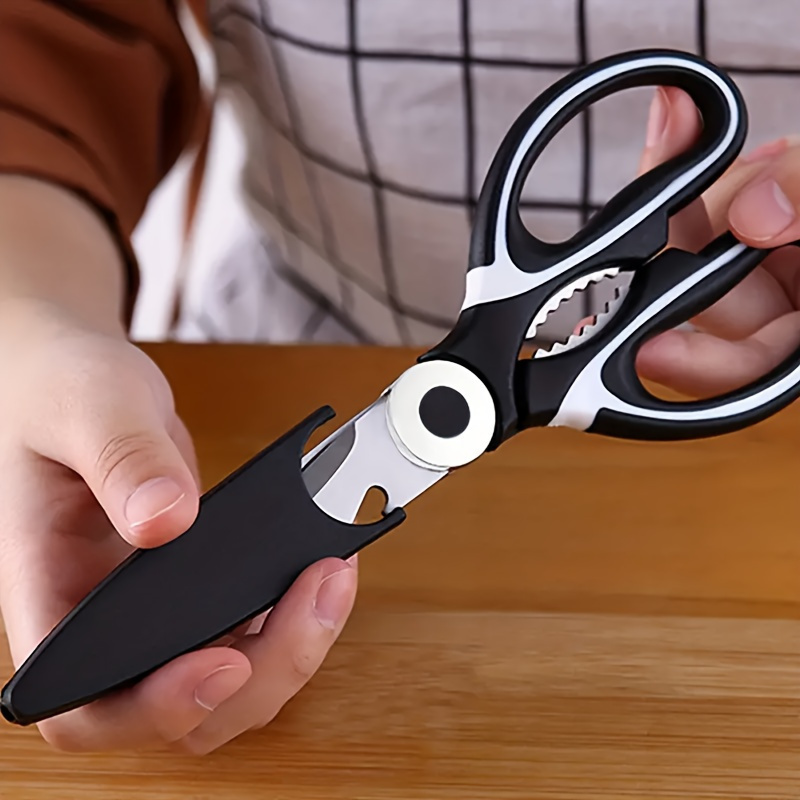 TEMU 3pcs Durable Steel Scissors, Kitchen & Home Product