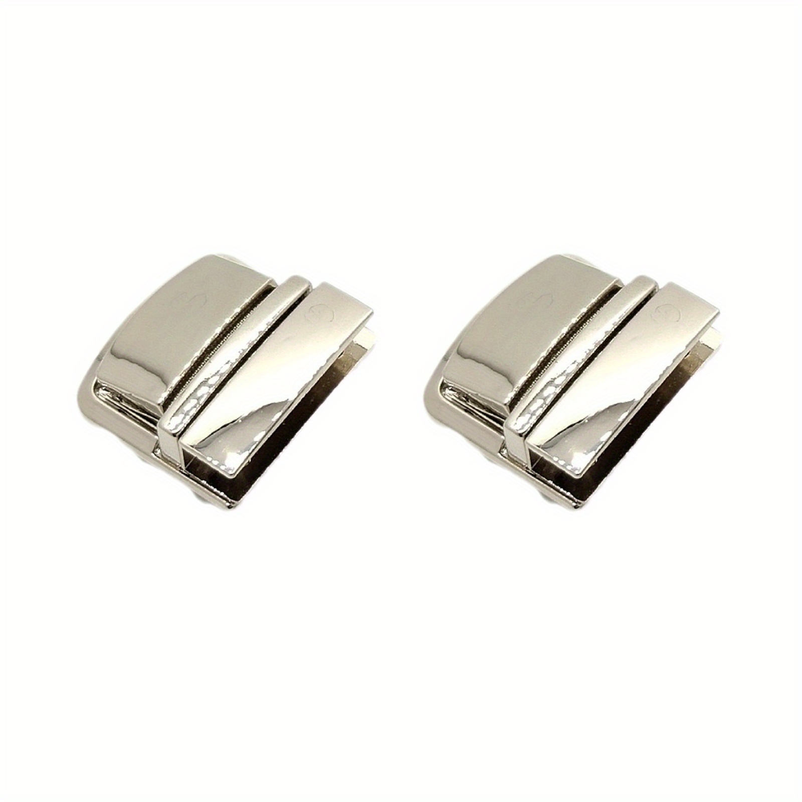 Image of 2pcs Diy Crochet Handbag Clasp - Alloy Turn Lock Purse , Jewelry Making Hardware Accessory. Gift For Halloween And Christmas, Diy Wallet Making