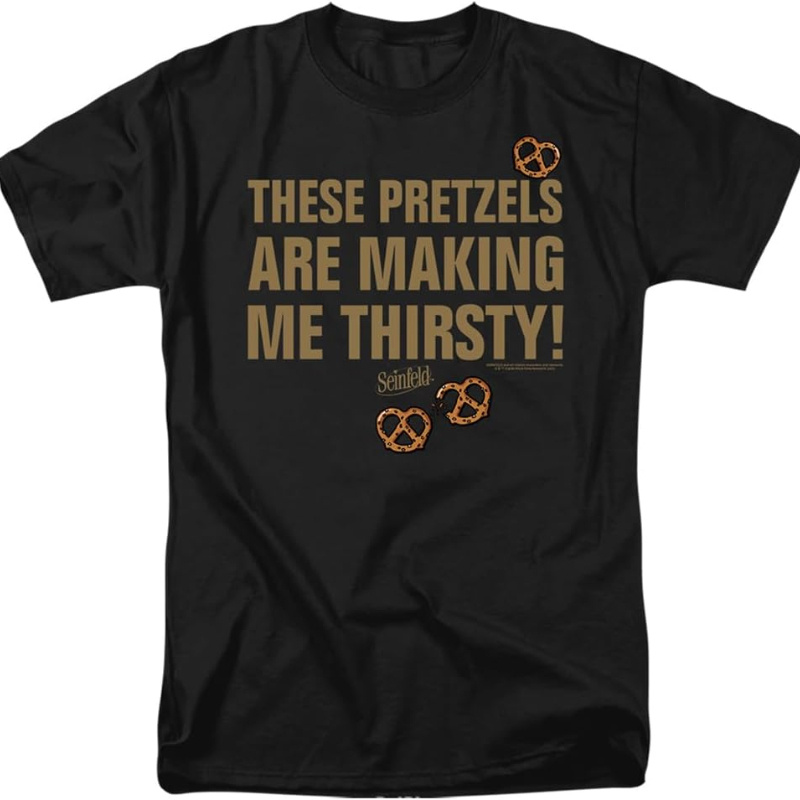 

Classic Pretzels Unisex Adult T Shirt