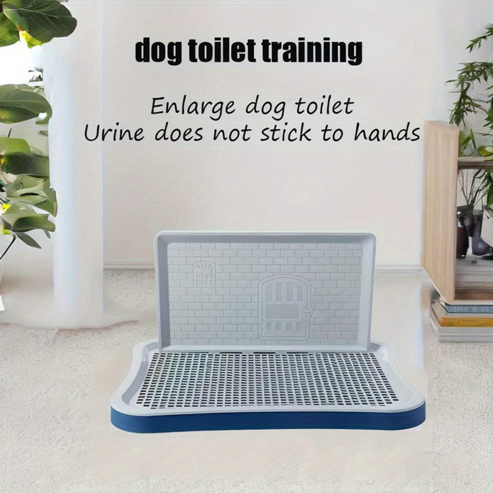 

Potty Training System With Guard - Large Silicone & Pp Pee Pad Holder For Small To Medium Breeds, Deluxe