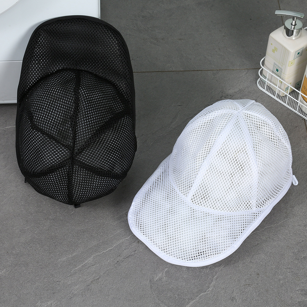 

Universal Mesh Hat Cleaning Bag For Washer Caps, Baseball Cap Care With Shaping Protector, Suitable For Daily Use, , School - Ideal For Christmas, Easter, Thanksgiving, Valentine's Day, Day