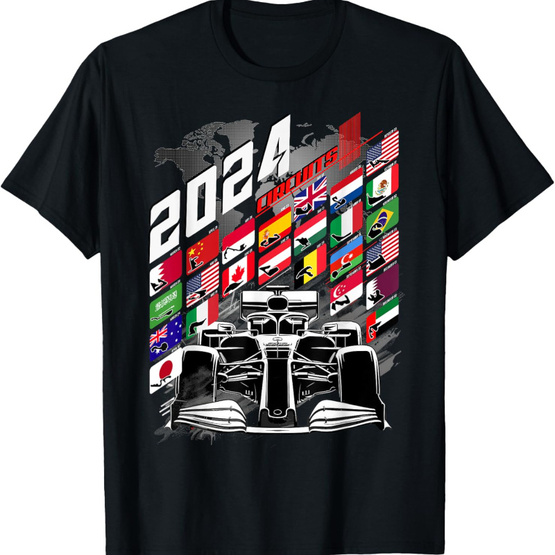 

Circuit Schedule Gear 2024 Places T-shirt