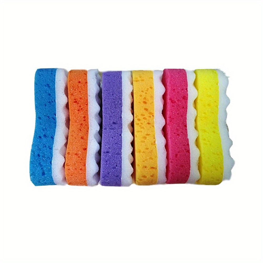 

- Exfoliating Bath Sponge - Scrubber & Massager For ,