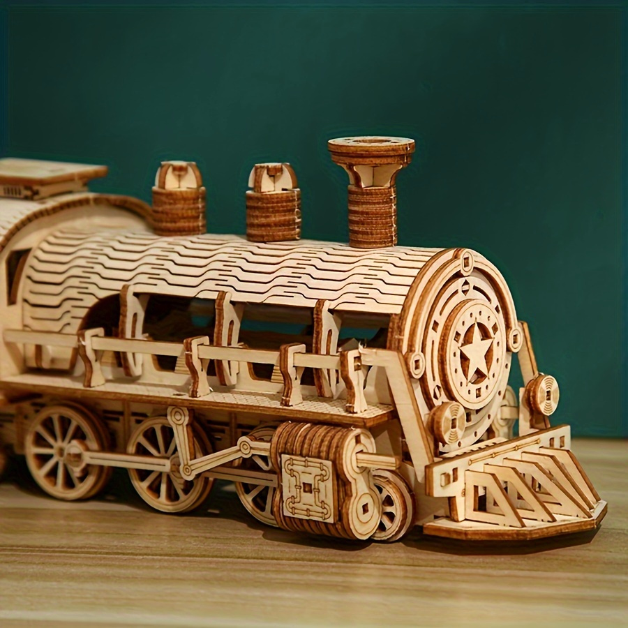 

3d Wooden Mechanical - -boosting - Interactive Kit - Uniquely For & Christmas