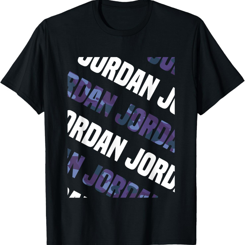 

Jordan Camo Pattern Purple Camouflage T-shirt