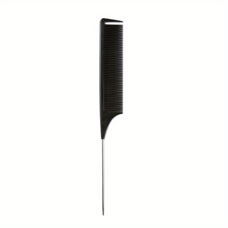 TEMU 1pc/15pcs, Peigne à Queue Pointue, Peigne Professionnel pour Coiffure, Tige à Boucler pour Mèches et Teintures, Peigne à Fentes avec Pointes en