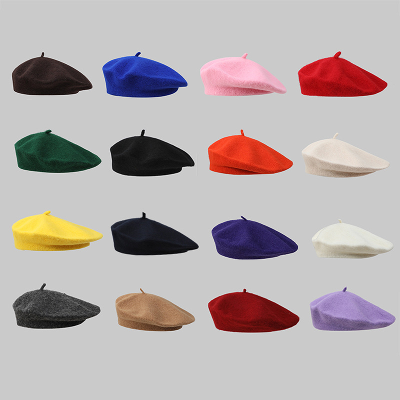 

Vintage Berets For Men And Women, A Must-have For Fall And Winter, Stylish New Ladies' Fall And Winter Berets, Retro Casual All-in-one, Ladies' Dome Painter's Hat Berets