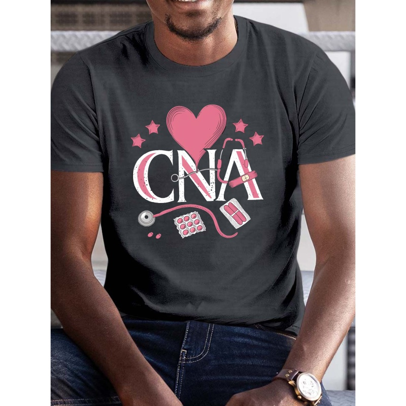 

Summer T- Stethoscope Cna Graphic - Tee, Polyester, , Plus Size