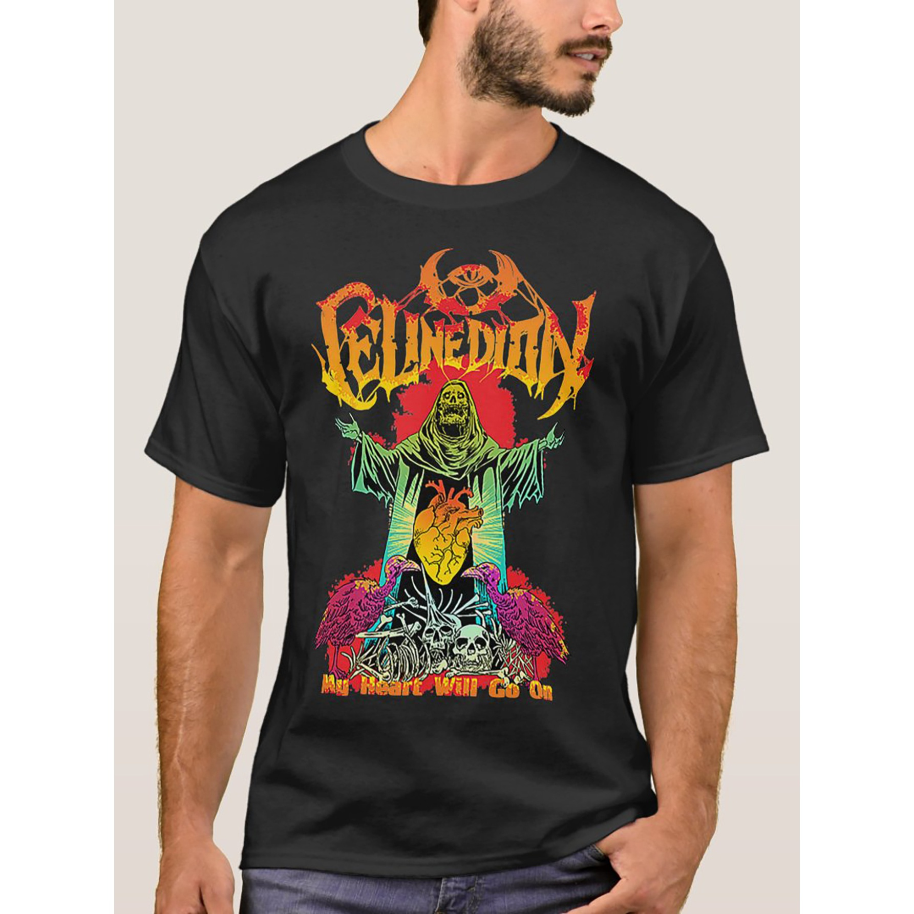 

Pop Metal Culture Essential T-shirt Mens Unisex Graphic Novelty Cotton Short-sleeve T-shirt