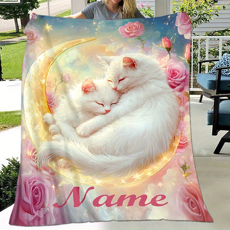 

Personalized Cat & Blanket - , For , Camping & - For &