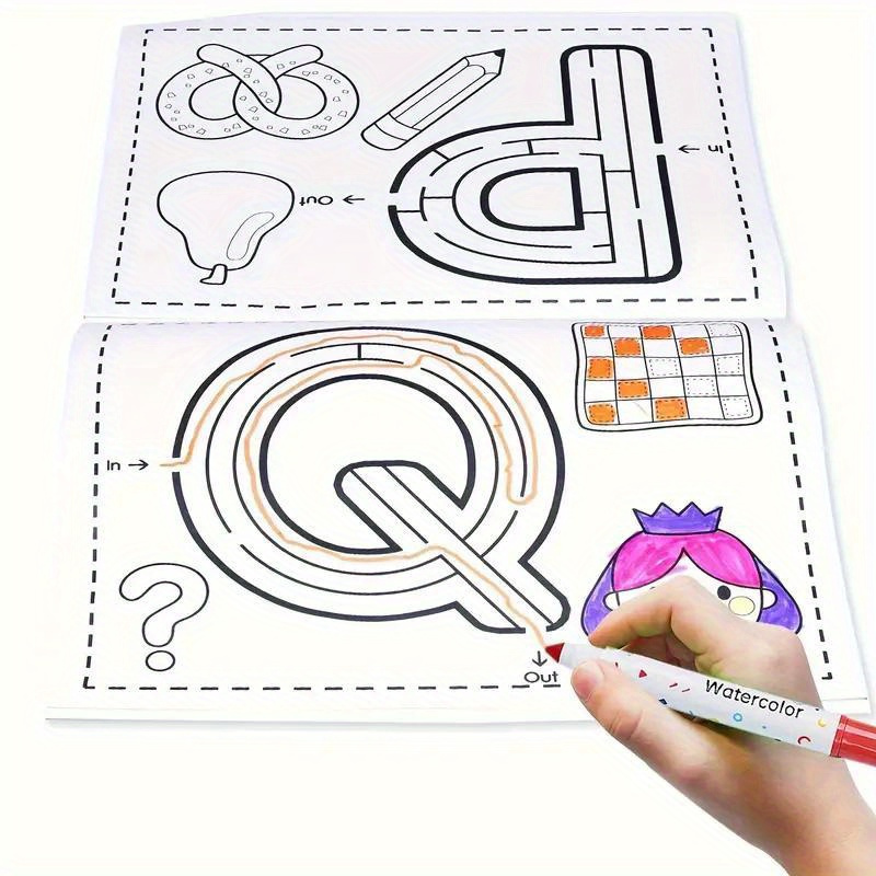 1pc Nurturing Intelligence: Engaging Children with Alphabet Books for Cognitive Development