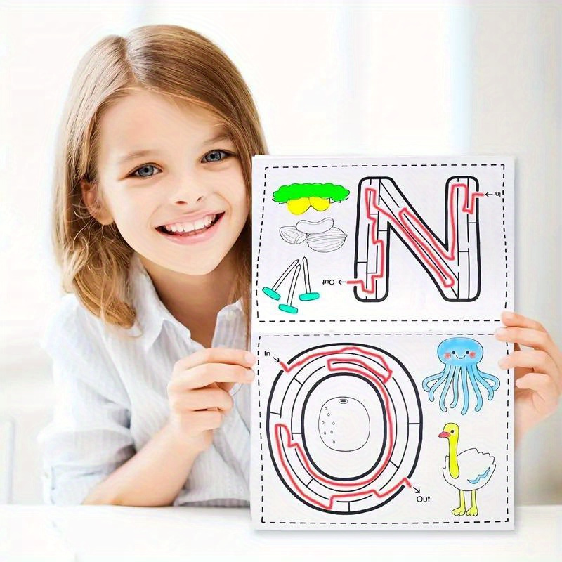 1pc Nurturing Intelligence: Engaging Children with Alphabet Books for Cognitive Development